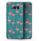 Tropical Flamingo v2 - Samsung Galaxy S8 Full-Body Skin Kit