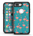 Tropical Flamingo v2 - iPhone 7 Plus/8 Plus OtterBox Case & Skin Kits