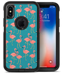 Tropical Flamingo v2 - iPhone X OtterBox Case & Skin Kits
