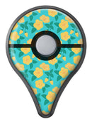 Tropical Floral v1 Pokémon GO Plus Vinyl Protective Decal Skin Kit