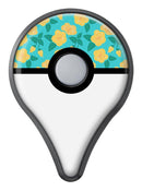 Tropical Floral v1 Pokémon GO Plus Vinyl Protective Decal Skin Kit