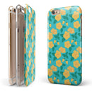 Tropical Floral v1 iPhone 6/6s or 6/6s Plus 2-Piece Hybrid INK-Fuzed Case