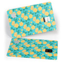 Tropical Floral v1 - Premium Protective Decal Skin-Kit for the Apple Credit Card