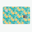Tropical Floral v1 - Premium Protective Decal Skin-Kit for the Apple Credit Card