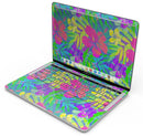 Tropical Fluorescent v1 - Skin Decal Wrap Kit Compatible with the Apple MacBook Pro, Pro with Touch Bar or Air (11", 12", 13", 15" & 16" - All Versions Available)