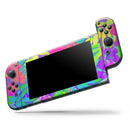 Tropical Fluorescent v1 // Skin Decal Wrap Kit for Nintendo Switch Console & Dock, Joy-Cons, Pro Controller, Lite, 3DS XL, 2DS XL, DSi, or Wii - Vinyl Skin Wrap for Nintendo Switch 2, OLED, Lite, Pro Controller, Wii & Classic Handhelds