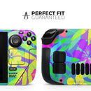 Tropical Fluorescent v1 // Full Body Skin Decal Wrap Kit for the Steam Deck handheld gaming computer