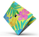 Tropical Fluorescent v2 - Skin Decal Wrap Kit Compatible with the Apple MacBook Pro, Pro with Touch Bar or Air (11", 12", 13", 15" & 16" - All Versions Available)