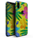 Tropical Fluorescent v2 - iPhone XS MAX, XS/X, 8/8+, 7/7+, 5/5S/SE Skin-Kit (All iPhones Available)