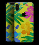 Tropical Fluorescent v2 - iPhone XS MAX, XS/X, 8/8+, 7/7+, 5/5S/SE Skin-Kit (All iPhones Available)
