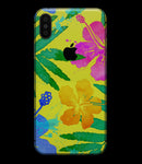 Tropical Fluorescent v2 - iPhone XS MAX, XS/X, 8/8+, 7/7+, 5/5S/SE Skin-Kit (All iPhones Available)