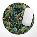 Tropical Forest v1// WaterProof Rubber Foam Backed Anti-Slip Mouse Pad for Home Work Office or Gaming Computer Desk