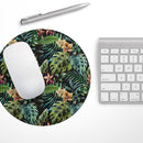 Tropical Forest v1// WaterProof Rubber Foam Backed Anti-Slip Mouse Pad for Home Work Office or Gaming Computer Desk