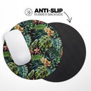 Tropical Forest v1// WaterProof Rubber Foam Backed Anti-Slip Mouse Pad for Home Work Office or Gaming Computer Desk