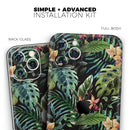 Tropical Forest v1 - Protective Skin Wrap & Decal – Compatible with iPhone SE to iPhone 17 Pro Max (All Models)