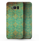 Tropical Grunge Floral Pattern - Samsung Galaxy S8 Full-Body Skin Kit