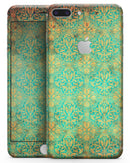 Tropical Grunge Floral Pattern - Skin-kit for the iPhone 8 or 8 Plus
