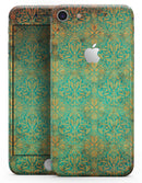 Tropical Grunge Floral Pattern - Skin-kit for the iPhone 8 or 8 Plus