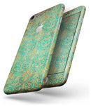 Tropical Grunge Floral Pattern - Skin-kit for the iPhone 8 or 8 Plus