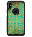 Tropical Grunge Floral Pattern - iPhone X OtterBox Case & Skin Kits