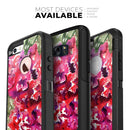 Tropical Hydrangea Flowers - Skin Kit for the iPhone OtterBox Cases