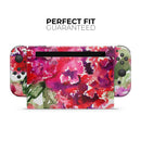 Tropical Hydrangea Flowers // Skin Decal Wrap Kit for Nintendo Switch Console & Dock, Joy-Cons, Pro Controller, Lite, 3DS XL, 2DS XL, DSi, or Wii - Vinyl Skin Wrap for Nintendo Switch 2, OLED, Lite, Pro Controller, Wii & Classic Handhelds