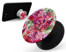 Tropical Hydrangea Flowers - Skin Kit for PopSockets and other Smartphone Extendable Grips & Stands