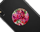 Tropical Hydrangea Flowers - Skin Kit for PopSockets and other Smartphone Extendable Grips & Stands