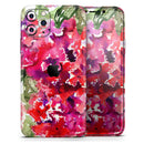 Tropical Hydrangea Flowers - Protective Skin Wrap & Decal – Compatible with iPhone SE to iPhone 17 Pro Max (All Models)