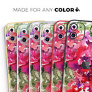 Tropical Hydrangea Flowers - Protective Skin Wrap & Decal – Compatible with iPhone SE to iPhone 17 Pro Max (All Models)