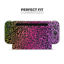 Tropical Neon Animal Print // Skin Decal Wrap Kit for Nintendo Switch Console & Dock, Joy-Cons, Pro Controller, Lite, 3DS XL, 2DS XL, DSi, or Wii - Vinyl Skin Wrap for Nintendo Switch 2, OLED, Lite, Pro Controller, Wii & Classic Handhelds