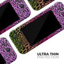 Tropical Neon Animal Print // Skin Decal Wrap Kit for Nintendo Switch Console & Dock, Joy-Cons, Pro Controller, Lite, 3DS XL, 2DS XL, DSi, or Wii - Vinyl Skin Wrap for Nintendo Switch 2, OLED, Lite, Pro Controller, Wii & Classic Handhelds