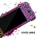 Tropical Neon Animal Print // Skin Decal Wrap Kit for Nintendo Switch Console & Dock, Joy-Cons, Pro Controller, Lite, 3DS XL, 2DS XL, DSi, or Wii - Vinyl Skin Wrap for Nintendo Switch 2, OLED, Lite, Pro Controller, Wii & Classic Handhelds