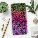 Tropical Neon Animal Print - Premium Vinyl Skin Decal for Samsung Galaxy S25 Ultra, S24, S23, S22 & All Galaxy S Models