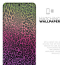 Tropical Neon Animal Print - Premium Vinyl Skin Decal for Samsung Galaxy S25 Ultra, S24, S23, S22 & All Galaxy S Models