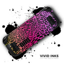 Tropical Neon Animal Print // Full Body Skin Decal Wrap Kit for the Steam Deck handheld gaming computer