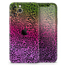 Tropical Neon Animal Print - Protective Skin Wrap & Decal – Compatible with iPhone SE to iPhone 17 Pro Max (All Models)