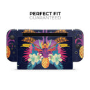 Tropical Neon Summer Reflect // Skin Decal Wrap Kit for Nintendo Switch Console & Dock, Joy-Cons, Pro Controller, Lite, 3DS XL, 2DS XL, DSi, or Wii - Vinyl Skin Wrap for Nintendo Switch 2, OLED, Lite, Pro Controller, Wii & Classic Handhelds