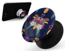 Tropical Neon Summer Reflect - Skin Kit for PopSockets and other Smartphone Extendable Grips & Stands