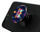Tropical Neon Summer Reflect - Skin Kit for PopSockets and other Smartphone Extendable Grips & Stands