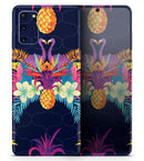 Tropical Neon Summer Reflect - Premium Vinyl Skin Decal for Samsung Galaxy S25 Ultra, S24, S23, S22 & All Galaxy S Models