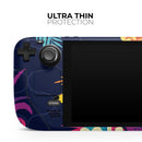 Tropical Neon Summer Reflect // Full Body Skin Decal Wrap Kit for the Steam Deck handheld gaming computer