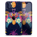 Tropical Neon Summer Reflect - Protective Skin Wrap & Decal – Compatible with iPhone SE to iPhone 17 Pro Max (All Models)