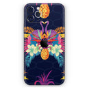 Tropical Neon Summer Reflect - Protective Skin Wrap & Decal – Compatible with iPhone SE to iPhone 17 Pro Max (All Models)