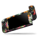 Tropical Skull Floral // Skin Decal Wrap Kit for Nintendo Switch Console & Dock, Joy-Cons, Pro Controller, Lite, 3DS XL, 2DS XL, DSi, or Wii - Vinyl Skin Wrap for Nintendo Switch 2, OLED, Lite, Pro Controller, Wii & Classic Handhelds