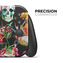 Tropical Skull Floral // Skin Decal Wrap Kit for Nintendo Switch Console & Dock, Joy-Cons, Pro Controller, Lite, 3DS XL, 2DS XL, DSi, or Wii - Vinyl Skin Wrap for Nintendo Switch 2, OLED, Lite, Pro Controller, Wii & Classic Handhelds