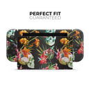 Tropical Skull Floral // Skin Decal Wrap Kit for Nintendo Switch Console & Dock, Joy-Cons, Pro Controller, Lite, 3DS XL, 2DS XL, DSi, or Wii - Vinyl Skin Wrap for Nintendo Switch 2, OLED, Lite, Pro Controller, Wii & Classic Handhelds