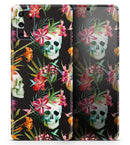 Tropical Skull Floral - Premium Vinyl Skin Decal for Samsung Galaxy S25 Ultra, S24, S23, S22 & All Galaxy S Models