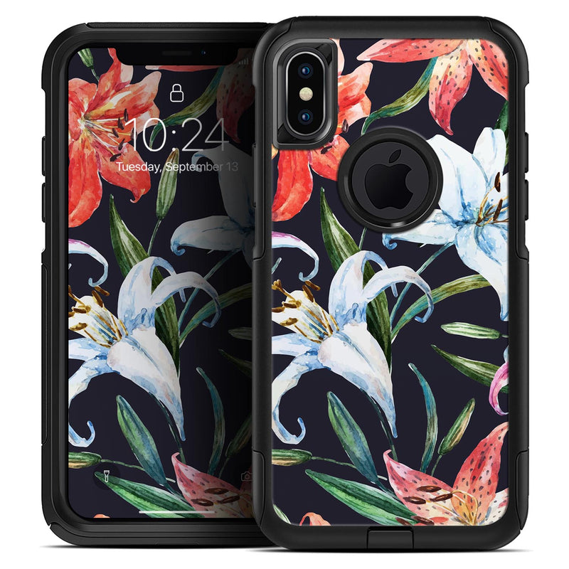 Tropical Summer Floral v3 - Skin Kit for the iPhone OtterBox Cases