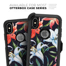 Tropical Summer Floral v3 - Skin Kit for the iPhone OtterBox Cases